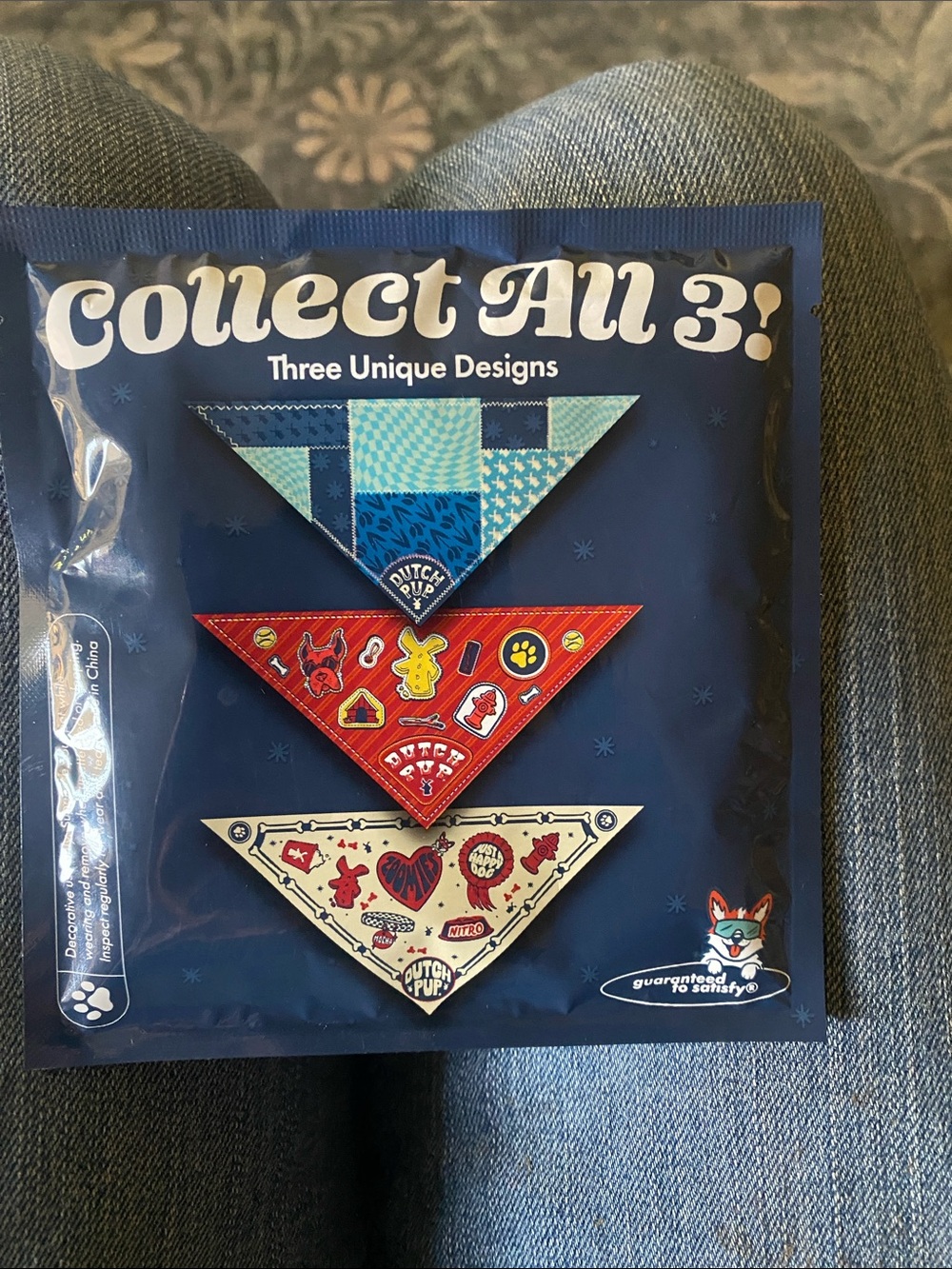 Dutch Bro Pup Unique Bandana Unopened